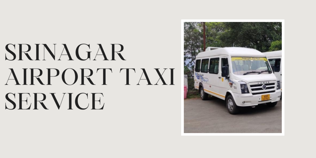 srinagar airport taxi service